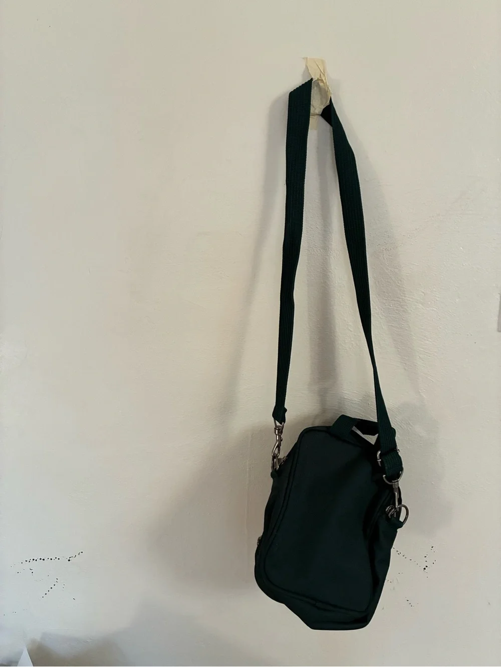 Compact Black Crossbody Sling Bag